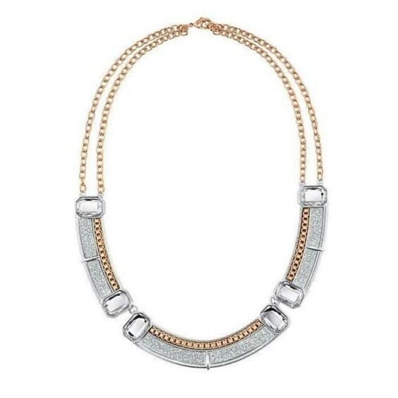 AVON PRETTY AS A DIAMOND STATEMENT NECKLACE (ROSE GOLDTONE) "RARE" NEW SEALED!!! - Picture 6 of 6